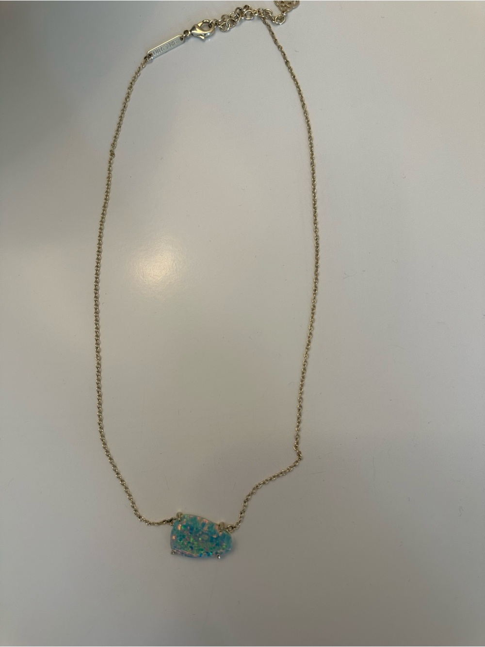 Kendra Scott Gold Opal Necklace
